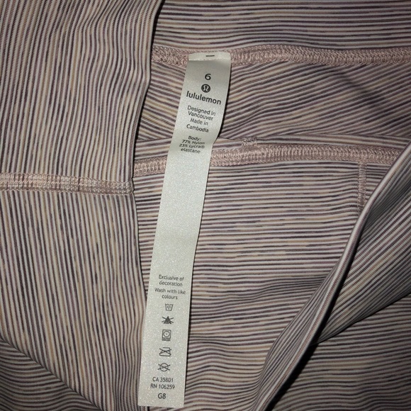 Lululemon Wunder Unders- New condition - Picture 8 of 8